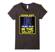 Coolest 12 Years Old in the Galaxy Funny 12nd Birthday Shirt