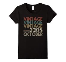 Retro Classic Vintage OCTOBER 2003 - 14th Gift 14 Years Old