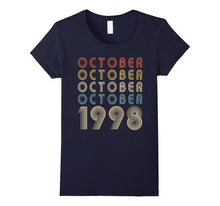 Retro Classic Vintage OCTOBER 1998 - 19th Gift 19 Years Old