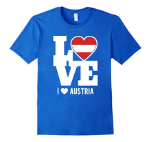 Love Austria T-Shirt Patriotic Austrian Expat