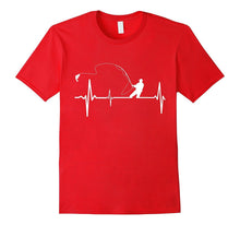 Fishing Heartbeat T-Shirt Perfect Gift Shirt for Fisherman