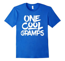 One Cool Gramps T Shirt - Grandfather Dad Gift Tee