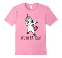 Dabbing Birthday Unicorn Shirt - It's My Birthday T-Shirt
