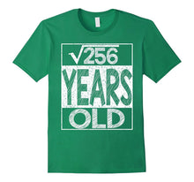 Square Root of 256 Shirt Cool Gift Idea 16th Birthday TShirt