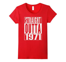 STRAIGHT OUTTA 1971 46th Birthday 46 Years Old SHIRT Vintage