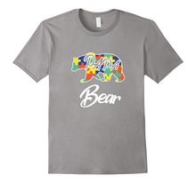 2017 Autism Awareness Dad - PAPA Bear TShirt