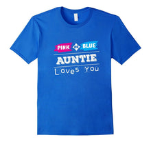 Gender Reveal Party Auntie T-Shirt for Family Shirt