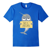 "Not a Unicorn" Cute Funny Narwhal Graphic T-Shirt