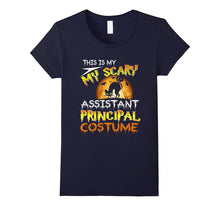 My Scary Assistant Principal Costume Shirt Moon Halloween