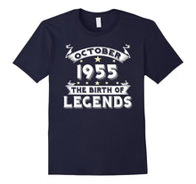 October 1955 Shirt, 62 Years the Birth of Legends T- Shirt