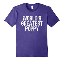 Mens World's Greatest Poppy T-Shirt
