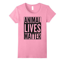 ANIMAL LIVES MATTER Fun Cool Zoo Lover T-Shirt Gift