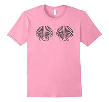 Shell Boob Shirt Original Seashell Beach Draw