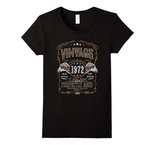 45th Birthday Gift TShirt Vintage 1972 - 45 Years Old Shirt
