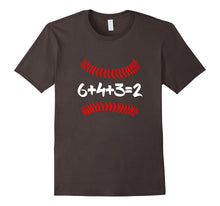6 4 3 2 Baseball Mom and Dad T Shirt Gift - 6+4+3=2 Math