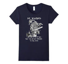 Be Warned I'm Protected by Gods - Viking Blood T Shirt