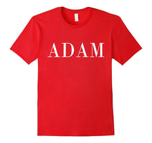 Funny ADAM Name T-Shirt for Boys and Men