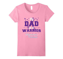 My Dad Is a Warrior - Alzheimer's Awareness T-Shirt