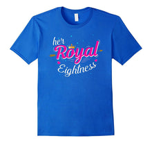 Cute 8 Year Old Girl Birthday T-Shirt 8th Princess Heart