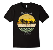 Brazilian Jiu Jitsu BJJ Lover Tropical Tshirt Tee for Men