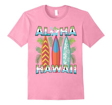 Artsy Hawaii Aloha State T-Shirt Summer Hawaiian Islands Tee