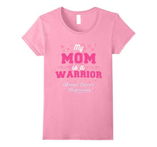 My Mom Is a Warrior - Breast Cancer Awareness T-Shirt
