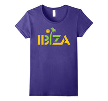 Ibiza Espana Beach Palm Tree T-Shirt Party Destination Gift