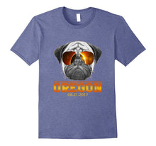 Pug Dog Is Watching Oregon Total Solar Eclipse T Shirt