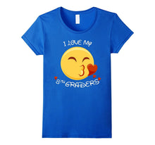 I Love My 8th Graders Grade School Teacher Emoji T Shirt