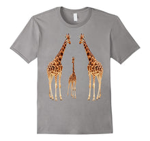 Giraffe T Shirt Love Relationship and Family Funny Tees