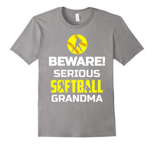 Beware! Serious Softball Grandma Funny Shirt Gift