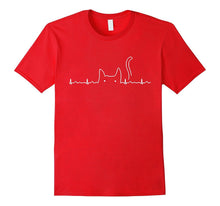Heart Beat Cat Shirt