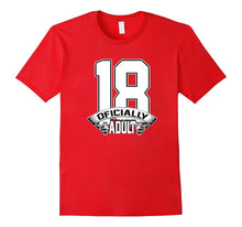 18th Birthday Officially an Adult Now White T-Shirt