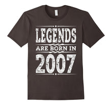 Funny Legends Are Born in 2007 T-Shirt 10th Birthday Gift