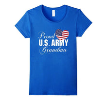 Gift for Nana - Proud U.S. Army Grandma Heart T-Shirt