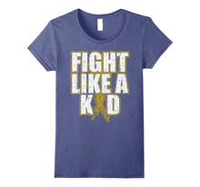 Fight Like a Kid Childhood Cancer Awareness Shirt