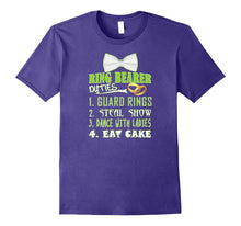 Ring Bearer Responsibilities Duties Shirt Cute Wedding Gift