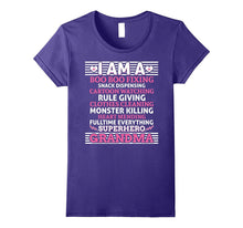 Full Time Everything Super Hero Grandma Tee Shirt