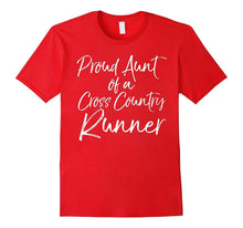Proud Aunt of a Cross Country Runner Shirt Proud Auntie Tee