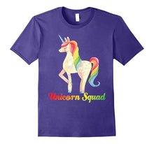 Happy Shirts Rainbow Unicorn Squad T-Shirt