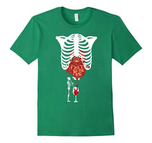 Funny Skeleton T-Shirt Scary Halloween Costumes Gift Adults