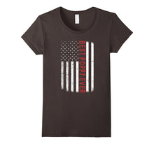 American Red Best Poppy Ever Flag T-Shirt Father's Day Gift