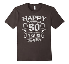 50th Wedding Anniversary 50 Years Happy Marriage Gift Shirt
