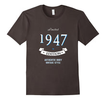70th Birthday Gift T-Shirt Vintage 1947 Edition