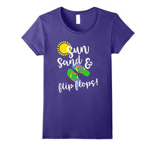 Sun Sand and Flip Flops T-Shirt Funny Beach Holiday Tee