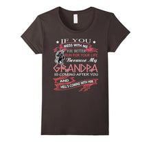 If You Mess With Me You Better Run for Your Life Grandpa Tee