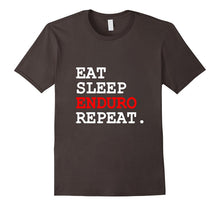 Mens Eat Sleep Enduro Repeat T-Shirt Bike MTB Bicycle Tees