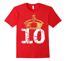 10 Years Old 10th Birthday Boy Gift Dude Novelty T-Shirt
