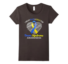 I Wear Blue and Yellow for Down Syndrome Awareness Shirt
