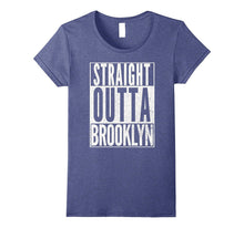 STRAIGHT OUTTA BROOKLYN Fun Cool Gym Workout T-Shirt